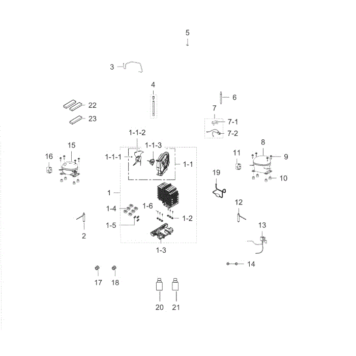 Cycle Diagram and Parts List for RF34H9950S4 (AA)(0002) Samsung Refrigerator