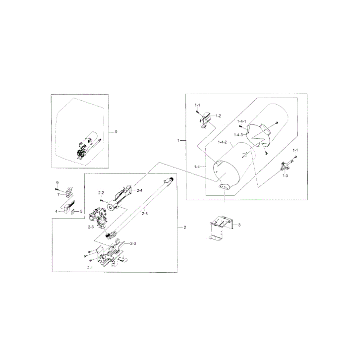 Duct And Burner Diagram and Parts List for DV331AGR XAA-01 Samsung Dryer