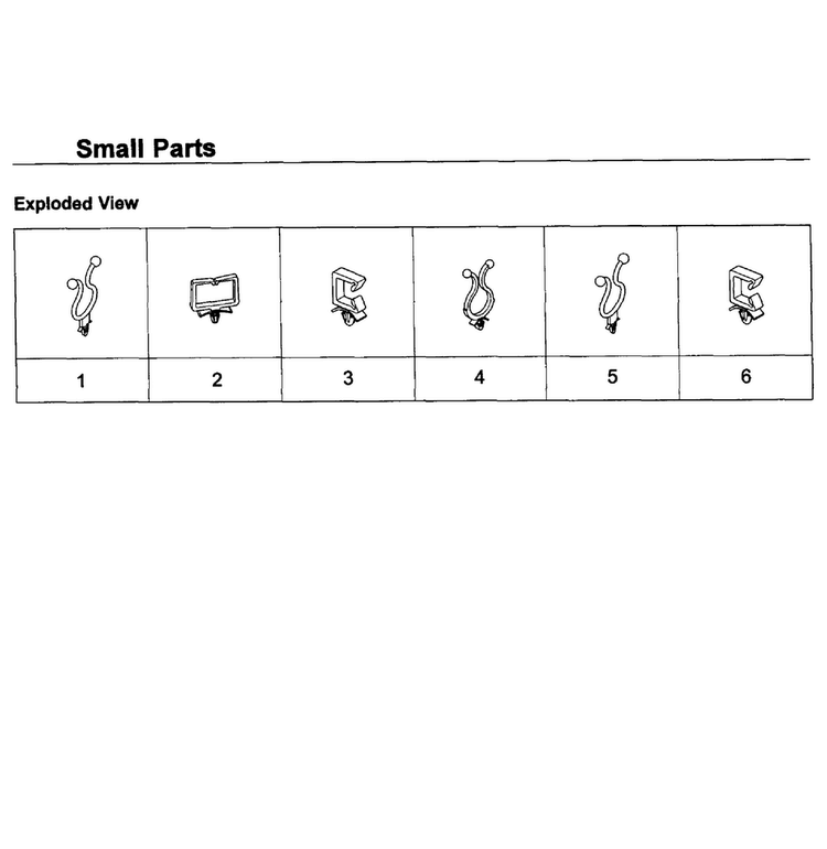 Holders Diagram and Parts List for DV231AGW XAA-0001 Samsung Dryer