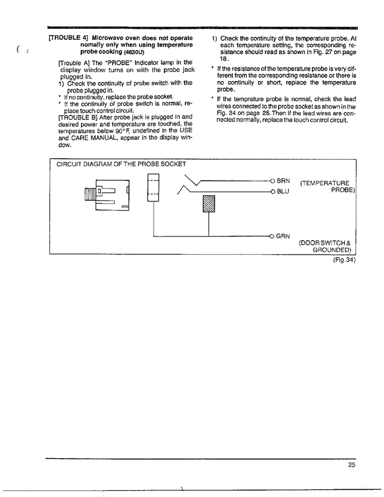 Troubleshooting Page 5 Diagram and Parts List for MW4530U XAA Samsung Microwave