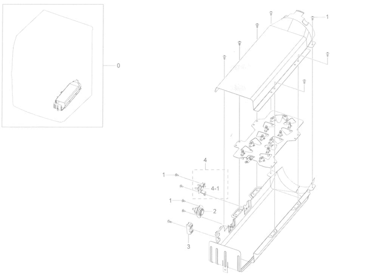 Duct Heater Diagram and Parts List for DV45K6200EW A3-0000 Samsung Dryer