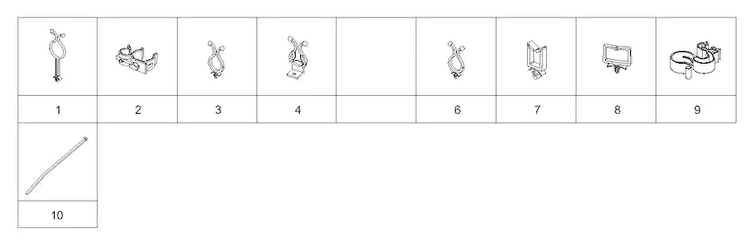 Misc Parts Diagram and Parts List for 40249032010  Kenmore Washer
