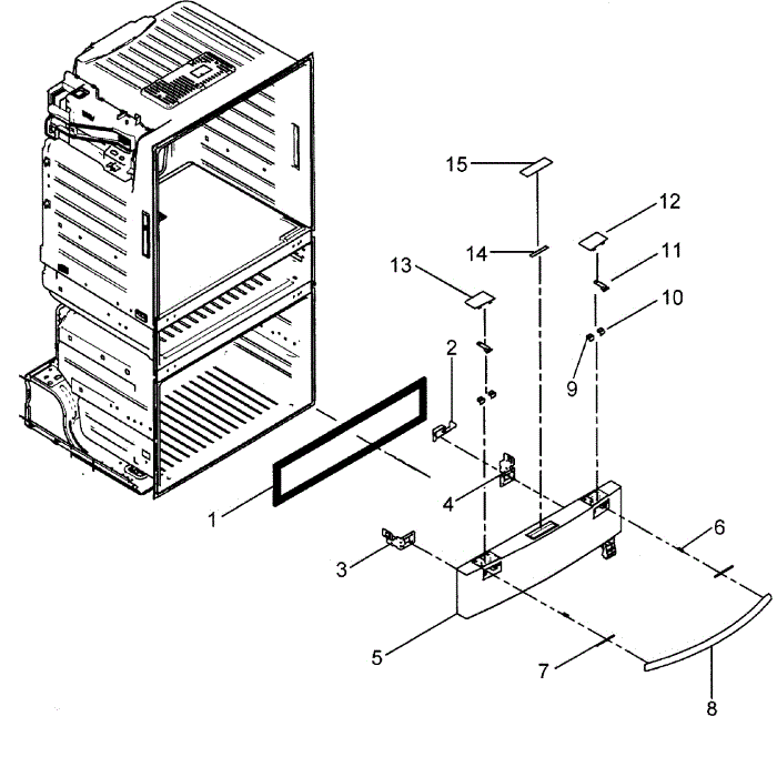 Flex Zone Diagram and Parts List for RF4267HABP XAA-00 Samsung Refrigerator