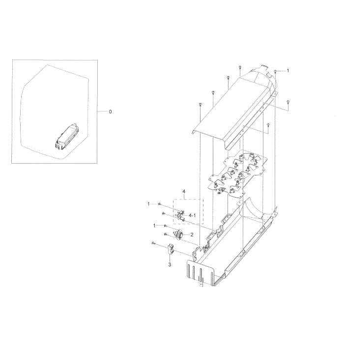 Duct Heater Diagram and Parts List for DV45K6500EV A3-00 Samsung Dryer