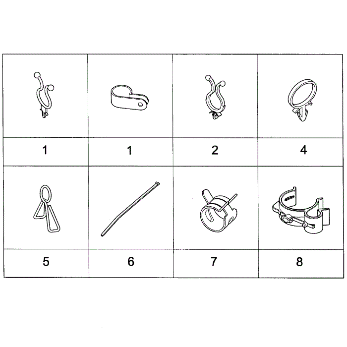 Small Part Diagram and Parts List for WA5451ANW XAA-03 Samsung Washer