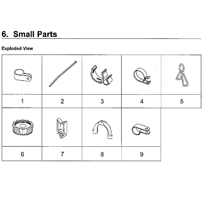 Small Diagram and Parts List for WA52M8650AV A4-00 Samsung Washer