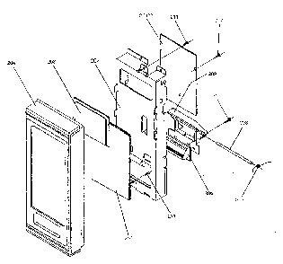 Control Diagram and Parts List for 4018912980  Kenmore Microwave