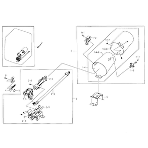 Part Location Diagram of DC61-02642A Samsung Igniter Bracket
