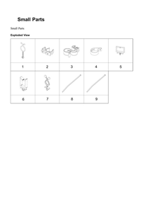 Small Parts Diagram and Parts List for WF45B6300AW US-00 Samsung Washer