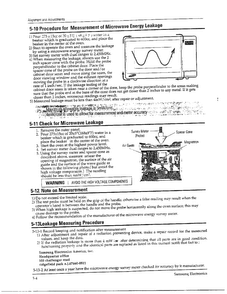 Alignment And Adjustments Page 4 Diagram and Parts List for MW5580W XAA Samsung Microwave