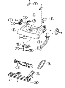 Part Location Diagram of DJ61-00046A Samsung GUIDE-BELT;U3,STEEL