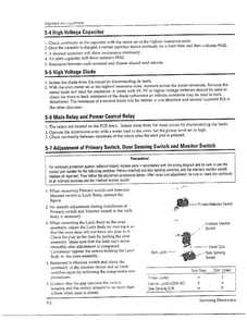 Alignment/adjustments Page 2 Diagram and Parts List for MW8490W XAA Samsung Microwave