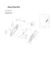 Part Location Diagram of DD39-00013U Samsung Wire Harness Assembly
