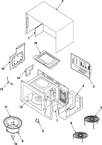 Part Location Diagram of DE67-60081A Samsung Coupler