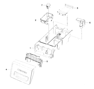 Drawer Assy Diagram and Parts List for WF231ANW XAA-0001 Samsung Washer