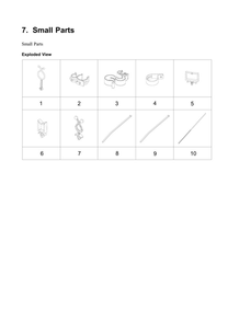Small Parts Diagram and Parts List for WF50R8500AV US-01 Samsung Washer