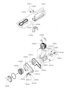 Motor/heater Diagram and Parts List for DV306LEW XAA Samsung Dryer