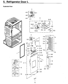 Part Location Diagram of DA67-02788C Samsung Cap