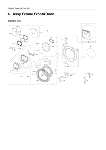 Part Location Diagram of DC61-04039B Samsung Guide filter