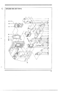 Complete Microwave Page 3 Diagram and Parts List for MW4530U XAA Samsung Microwave