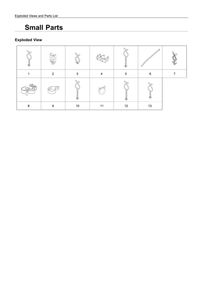 Small Parts Diagram and Parts List for WV55M9600AV A5-03 Samsung Washer