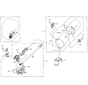 Heater Assy Diagram and Parts List for DV431AGP XAA-0002 Samsung Dryer