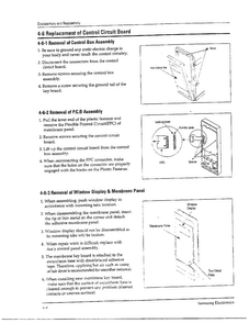 Disassembly And Reassembly Page 4 Diagram and Parts List for MW5580W XAA Samsung Microwave