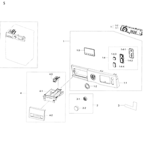 Part Location Diagram of DC92-01849A Samsung Display Power Control Board Assembly