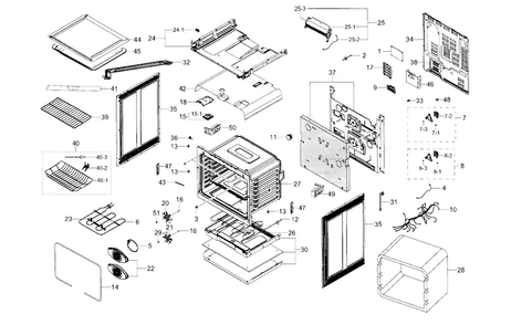 Part Location Diagram of DG94-01266A Samsung Assembly VENT-FILTER;SLIDE-IN,ALCOAT,FILTER