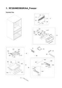 Part Location Diagram of DA66-00751B Samsung Gear