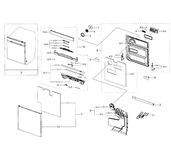 Part Location Diagram of 6009-001777 Samsung Special Screw