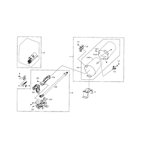 Duct And Burner Diagram and Parts List for DV331AGR XAA-03 Samsung Dryer