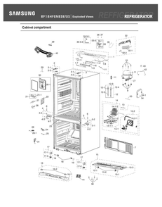 Part Location Diagram of DA62-05540A Samsung Pipe connect-disc