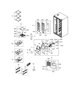 Part Location Diagram of DA61-06071A Samsung PLATE-DRAIN EVAP REF;SSE