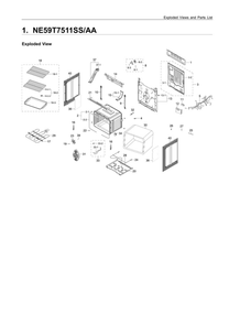 Part Location Diagram of DG96-00602A Samsung Assy sensor