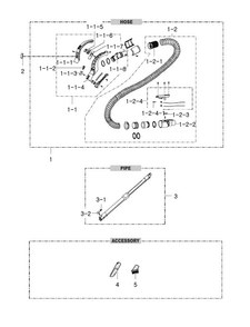 Part Location Diagram of DJ61-01144C Samsung BODY CLAMPER;PB-700,PC,B