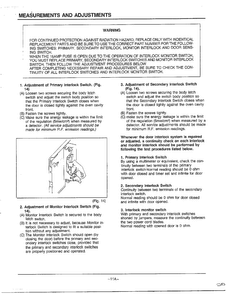 Measurements And Adjustments Diagram and Parts List for MW2170U XAA Samsung Microwave