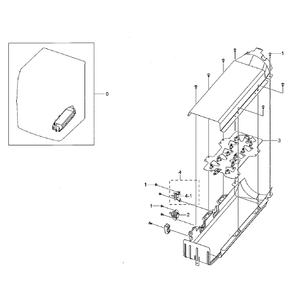 Duct Heater Diagram and Parts List for DV42H5000EW A3-03 Samsung Dryer