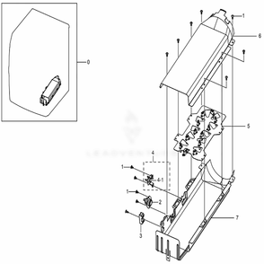 Assembly Duct Heater Diagram and Parts List for DVE45N5300W (A3)(0000) Samsung Dryer