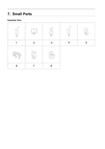 Small Parts Diagram and Parts List for DVG45R6100W A3-00 Samsung Dryer