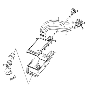 Drawer Assy 2 Diagram and Parts List for WF410ANR XAA Samsung Washer