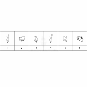 Small Parts Diagram and Parts List for DV5451AEW (XAC)(0003) Samsung Dryer