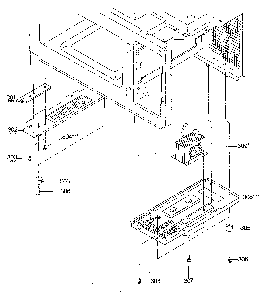 Base-plate Diagram and Parts List for 4018822980  Kenmore Microwave