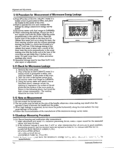 Alignment And Adjustments Page 4 Diagram and Parts List for MW6470W XAA Samsung Microwave