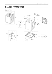 Part Location Diagram of DC93-00809A Samsung Assy wire harness-pump