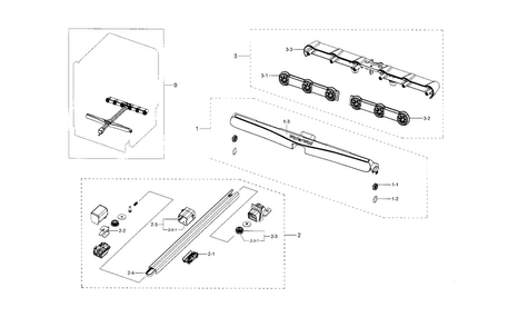 Motion Assy Diagram and Parts List for DW80H9940US AA-0000 Samsung Dishwasher