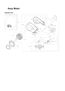 Part Location Diagram of DC97-07508A Samsung Assembly COVER DUCT;MDE9700A