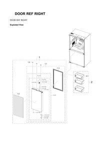Part Location Diagram of DA99-05084K Samsung ASSY ACCESSORY-CUSTOM PANEL;RF9000A,GLAS