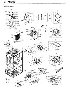 Part Location Diagram of DA97-13395A Samsung Assembly CASE-ICE ROOM FOAM;