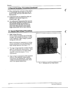 Precautions Page 3 Diagram and Parts List for MW6470W XAA Samsung Microwave